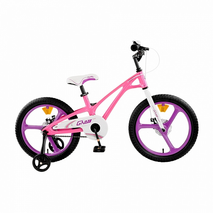 Велосипед Royalbaby двухколесный, Galaxy Fleet 18" Pink/Розовый