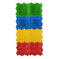 Стром Детский массажный игровой коврик-пазл для детей У681, 9 элементов