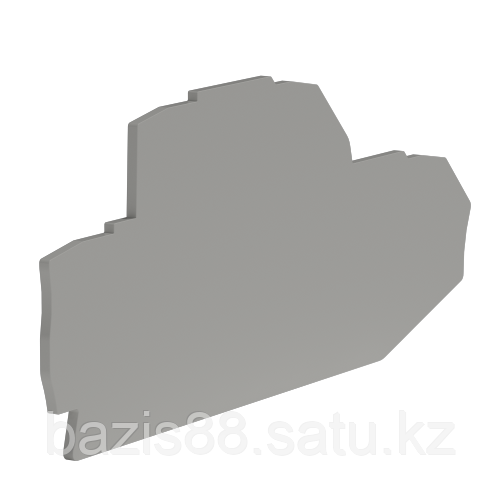 Крышка для двухуровневой клеммы на 2,5 кв.мм | ZEFD201GR | DKC - фото 1 - id-p99471433