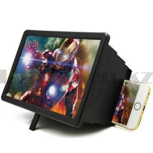 3D увеличительный экран с держателем для телефона раздвижной Amagic box F2 черный - фото 4 - id-p99478075