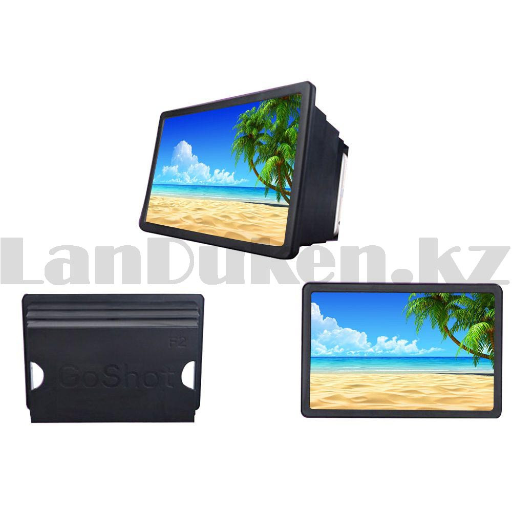 3D увеличительный экран с держателем для телефона раздвижной Amagic box F2 черный - фото 8 - id-p99478075
