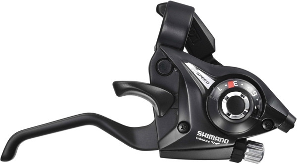 Правый Моноблок Shimano. Переключатель на руле. Суппорт. На 7 скоростей. Рассрочка. Kaspi RED, фото 1