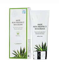 ББ крем с экстрактом алоэ Jigott Aloe Sun Protect BB Cream SPF 41+/ PA++50ml.