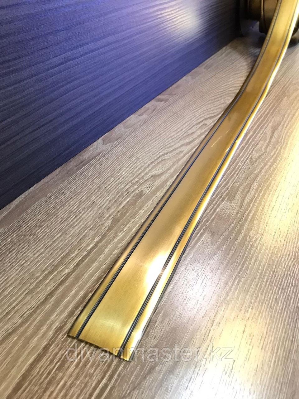 Декор лента ПВХ под золото 48 мм