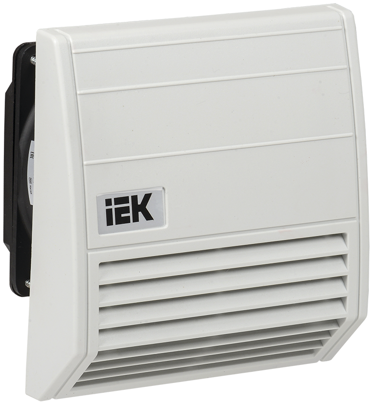 Вентилятор с фильтром 55 м3/час IP55 IEK - фото 1 - id-p99509791