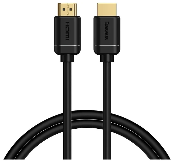 Кабель Baseus High Definition Series CAKGQ-C01 HDMI - HDMI ver.2.0 4K 3м Черный