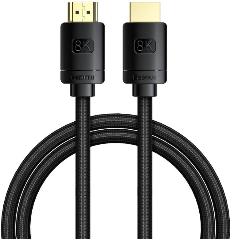 Кабель Baseus High Definition Series CAKGQ-L01 HDMI - HDMI ver.2.1 8K 3м Черный