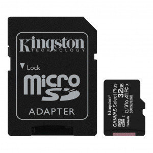 Карта памяти MicroSD, Kingston Canvas Select Plus, 32GB, SDCS2/32GB, Class 10, UHS-I, R100/W100, фото 2