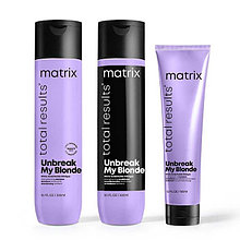 Линейка для укрепления осветлённых волос - Matrix Total Results Unbreak My Blonde.