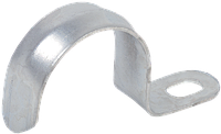 Скоба металлическая однолапковая d19-20мм (10шт/упак) IEK