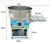 Аппарат для сладкой ваты (газовый), фото 1