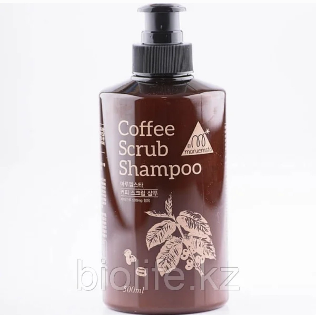 Шампунь-скраб для волос с экстрактом кофе MARUEMSTA Coffee Scrub Shampoo