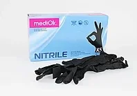 Перчатки нитриловые MediOk XS, 100штук