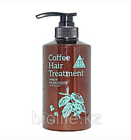Увлажняющая маска для поврежденных волос с экстрактом кофе MARUEMSTA Coffee Hair Treatment 500 ml