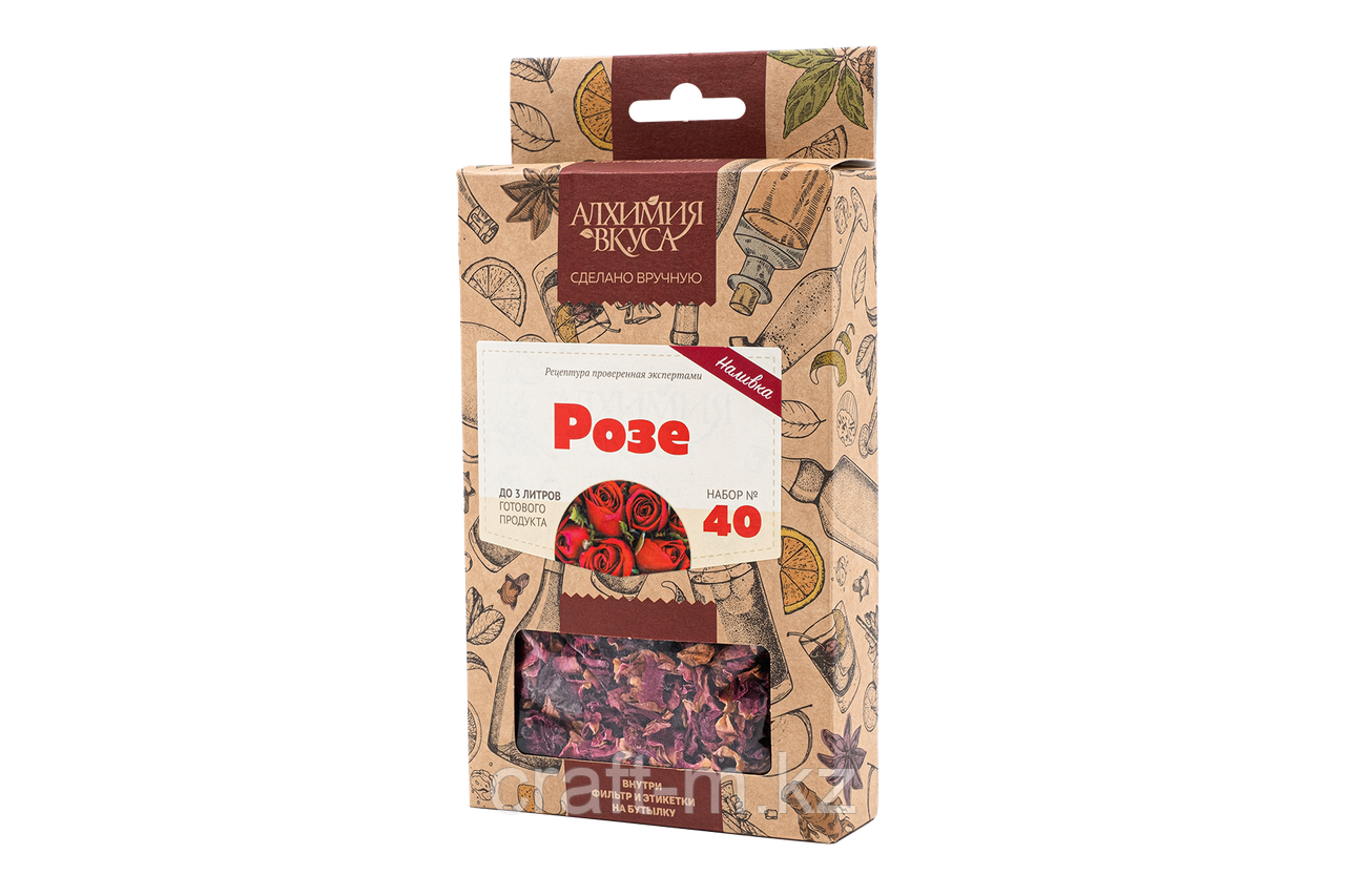 "Розе" набор Алхимия вкуса № 40 для приготовления наливки, 35 г