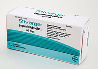 Стиварга (Stivarga) | Регорафениб (regorafenib) 40мг