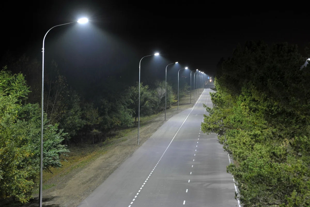 Уличный фонарь на столб светодиодный 150 w - фото 3 - id-p99543253