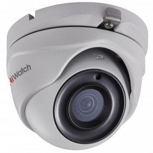 2МП миниатюрная купольная HD-TVI видеокамера HiWatch DS-T503(C) (2.8 мм, 85.0°), фото 2