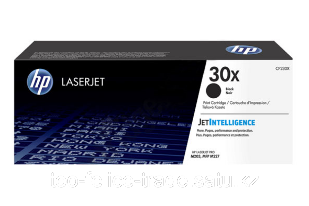 HP CF230X 30X Black LaserJet Toner Cartridge for LaserJet Pro M227/M203, 3500 pages