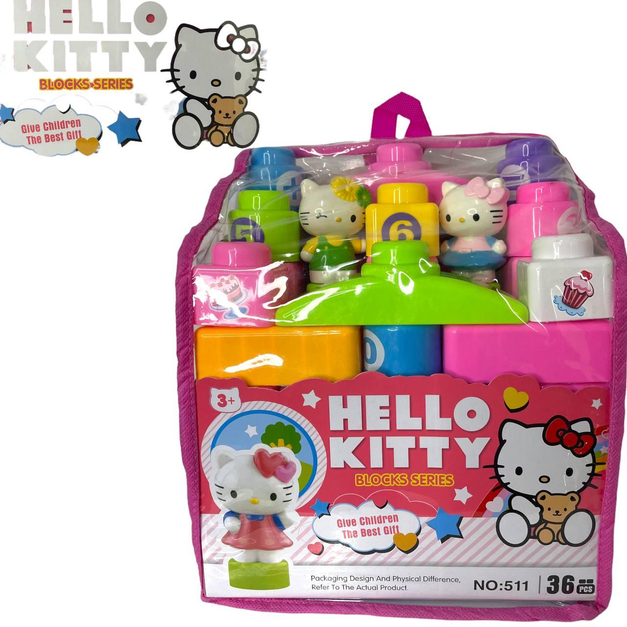 511 Hello Kitty Конст. Хеллоу Китти в рюкзаке 36 дет. 27*24см