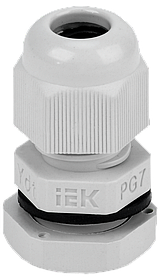 Сальник PG9 диаметр проводника 6-7мм IP54 IEK