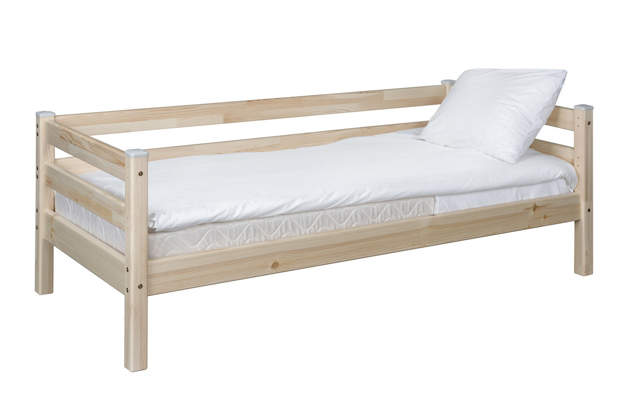 Кровать детская Соня, лакированный массив сосны 80х190 см