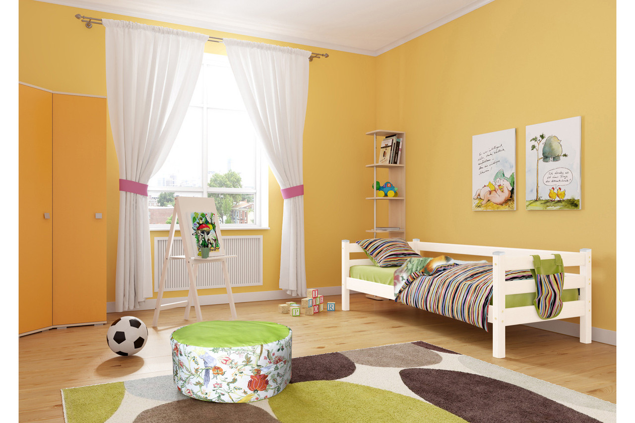 Детская кровать Соня белый 82х202 см - фото 3 - id-p99558320