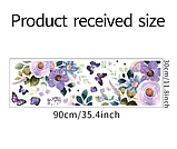 Наклейка "Цветы и бабочки", 47*74 см, фото 6
