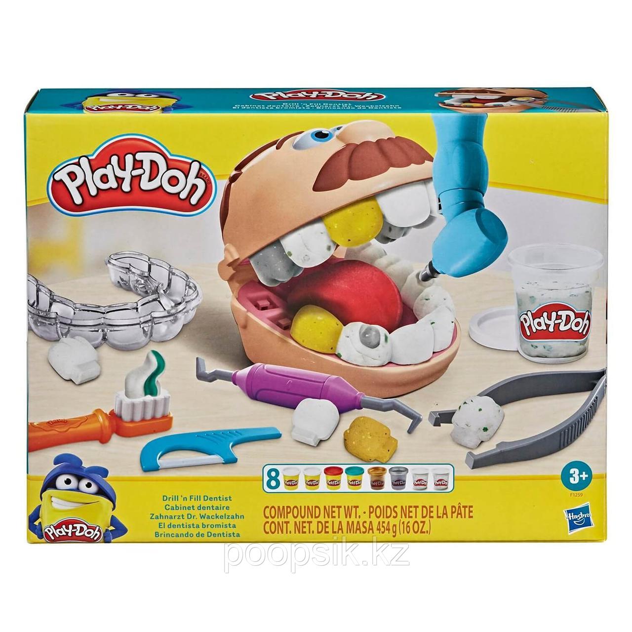 Play-Doh Мистер Зубастик с золотыми зубами F1259