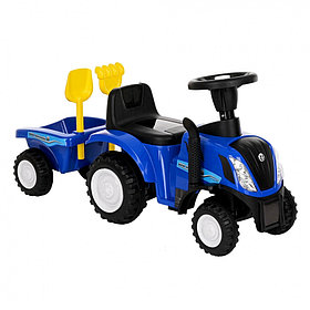 Детский трактор Ningbo Prince New Holland Синий