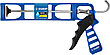 ЗУБР скелетный пистолет для герметика ДОКА, антикапельная система, 310 мл. Серия Профессионал, фото 2
