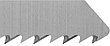 Набор ЗУБР "ЭКСПЕРТ" Полотна по металлу для эл/лобз, T-хвостовик, 5шт, фото 2