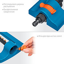 GRINDA PROLine RO-16, 260 м2 полив, 16 форсунок, распылитель веерный, фото 2