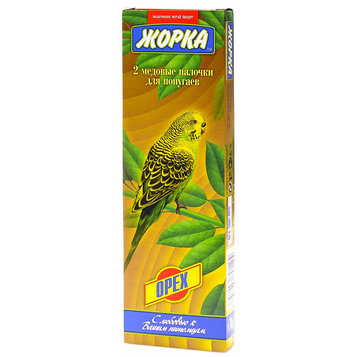 Жорка Медовые палочки для попугаев Орех