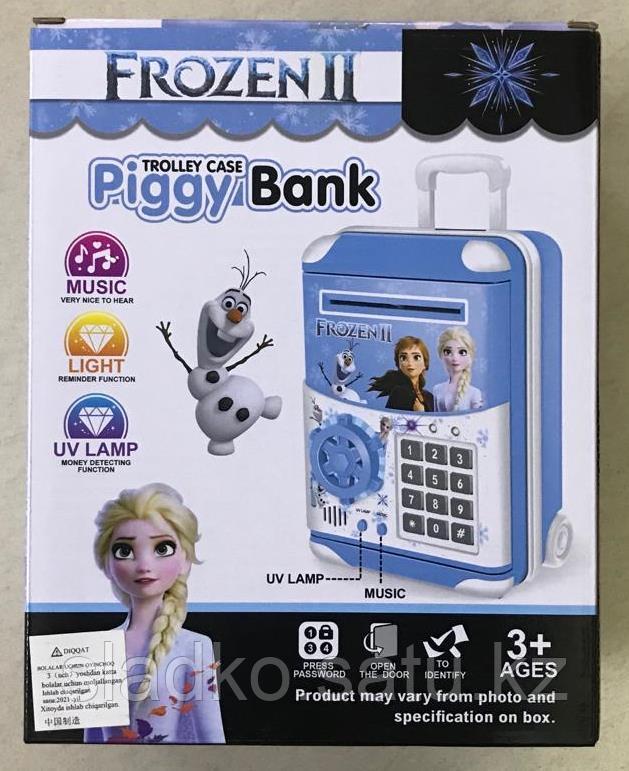 Детская копилка Сейф Холодное Сердце 2 Frozen II электронный без отпечатка - фото 2 - id-p99563353