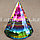 Сувенир кристалл пирамида стекло радужный 55 мм, фото 6