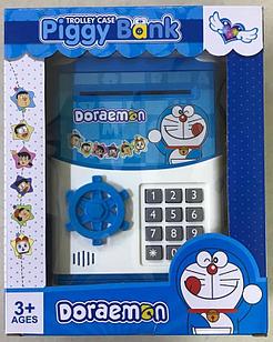 Детская копилка Сейф Doraemon электронный без отпечатка