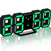 Настольные 3D часы с LED подсветкой и будильником