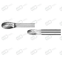 Борфреза твердоспл. овальная d 5,0х 8х45 (Е5) х-к 3мм