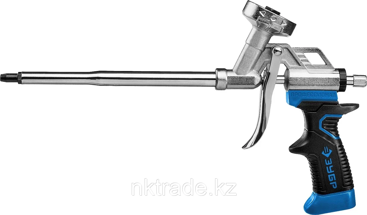 ЗУБР МОНТАЖНИК профессиональный пистолет для монтажной пены, с тефлоновым покрытием сопла - фото 1 - id-p98547568