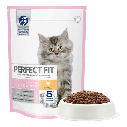 Perfect Fit Сухой корм для котят с курицей, 650 гр - фото 1 - id-p99570261