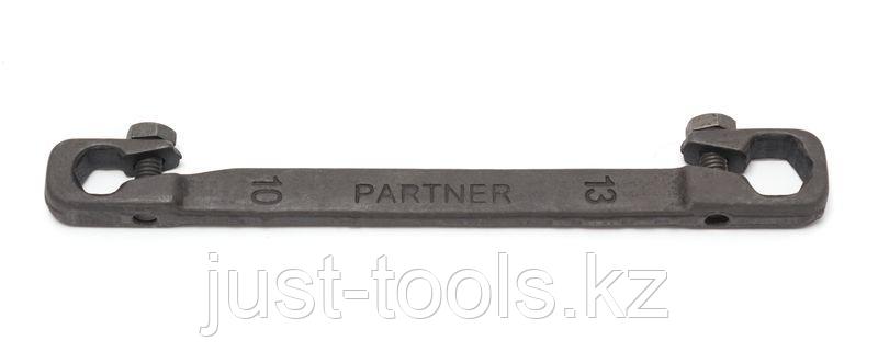 Partner Ключ для тормозных трубок с зажимом 10х12мм Partner PA-7511012C 6689