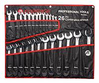 Forsage Набор ключей комбинированных 26 предметов (6-30, 32мм) на полотне Forsage F-5261P 5452