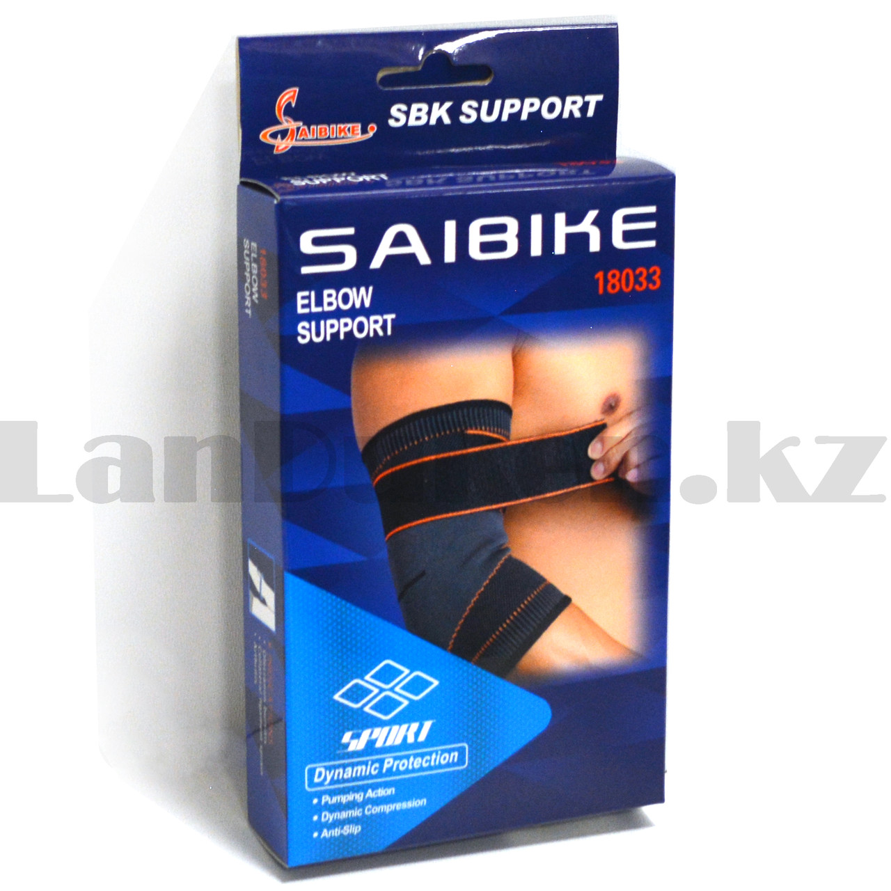 Бандаж на локоть эластичный Sibote ST-200 (1 шт. в упаковке) - фото 5 - id-p99571573