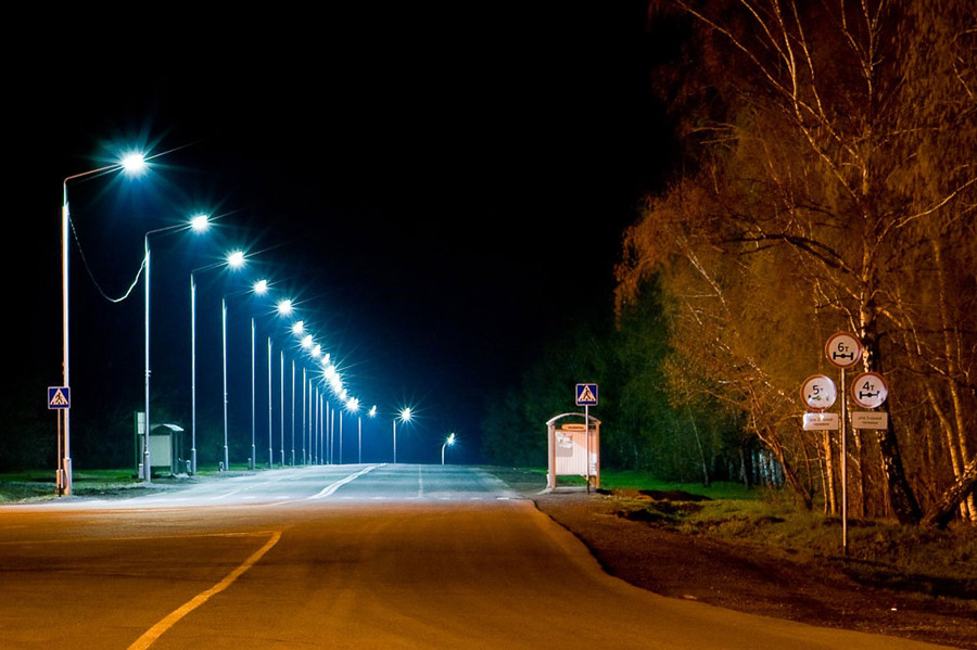 Уличный светильник led на столб 100 ватт - фото 5 - id-p99571581