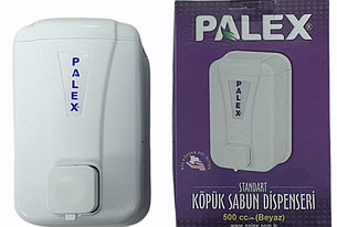 Дозатор Palex для пенного мыла 500 мл белый Диспенсер для пенки пенообразователь, фото 2