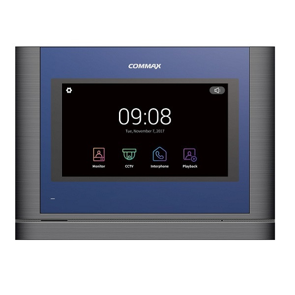 Видеодомофон COMMAX - CDV-704MA(SIL) - HD, 4-4-4, монитор с памятью