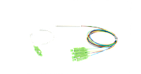 Сплиттер планарный 1x4, одномодовый, G.657.A1, SC/APC, миникорпус, 0.9 мм