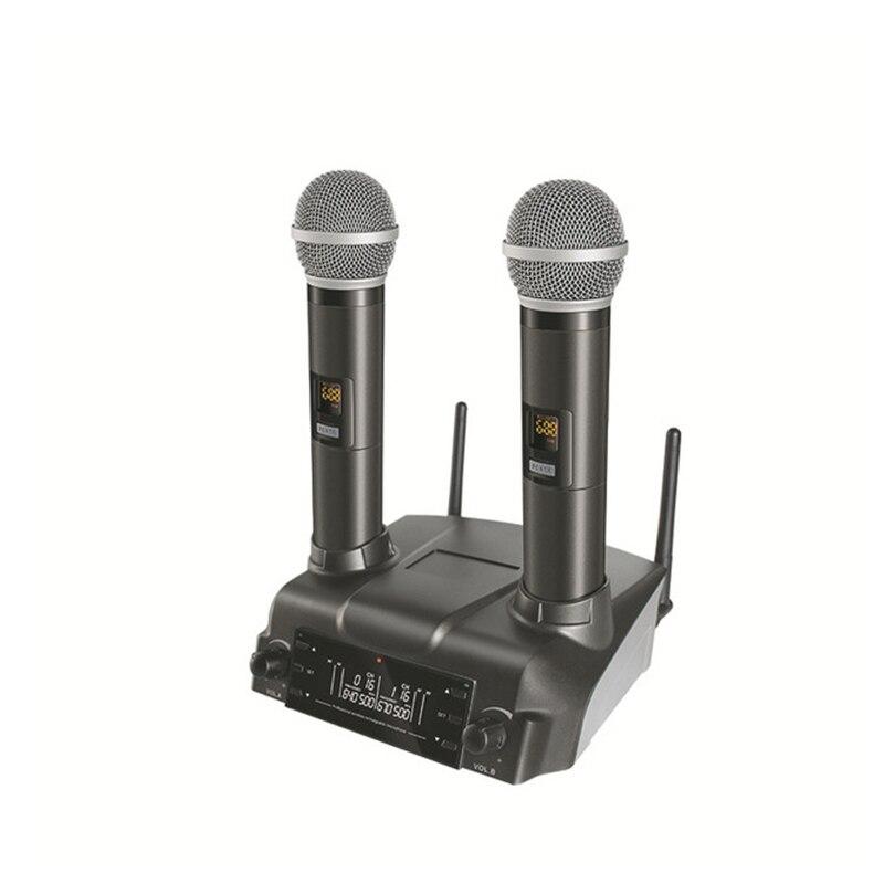 Двухканальная радиосистема с микрофонами на аккумуляторах, Smart CD-02 - фото 1 - id-p99591951
