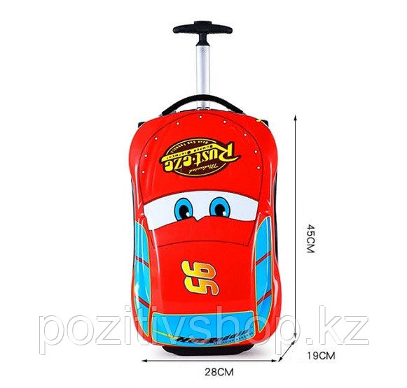 Детский чемодан и рюкзак Молния маквин - фото 4 - id-p99590988